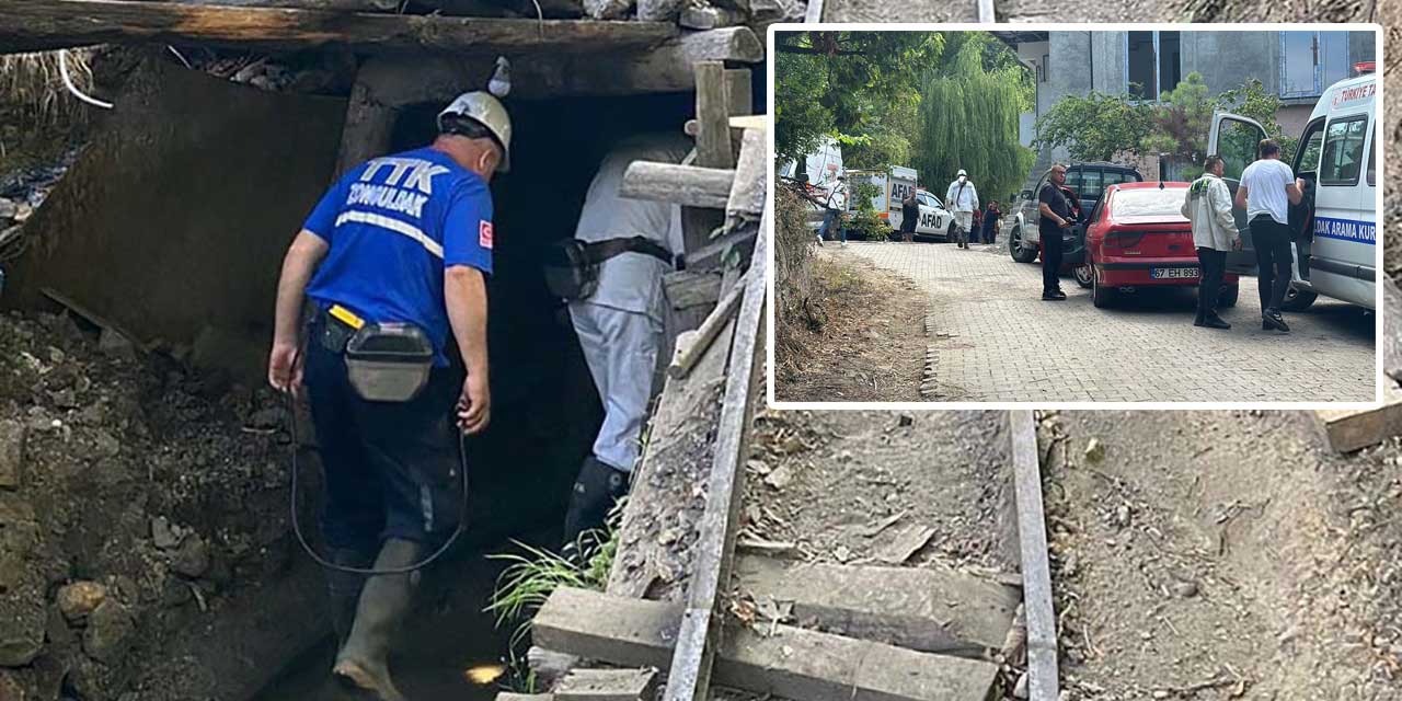 Zonguldak'ta bir göçük daha: 1 işçi toprak altında!