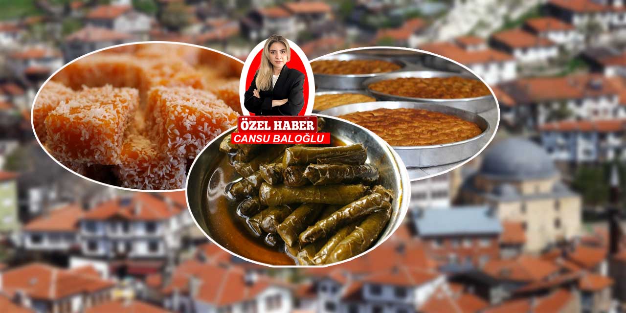 Ankara turizminin başkenti Beypazarı yöresel tatlarıyla dikkat çekiyor!