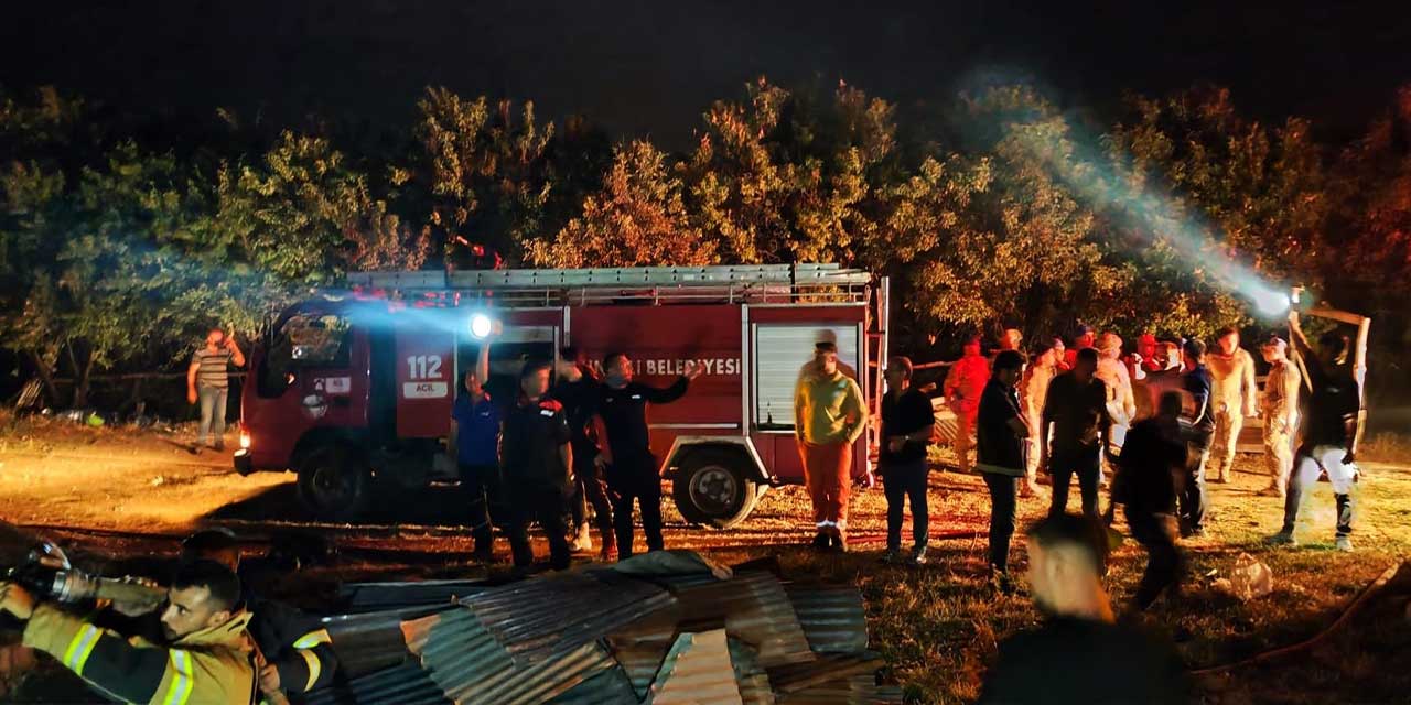 Tunceli'de ahırda çıkan yangında çok sayıda büyükbaş hayvan öldü, 18'i de yaralandı