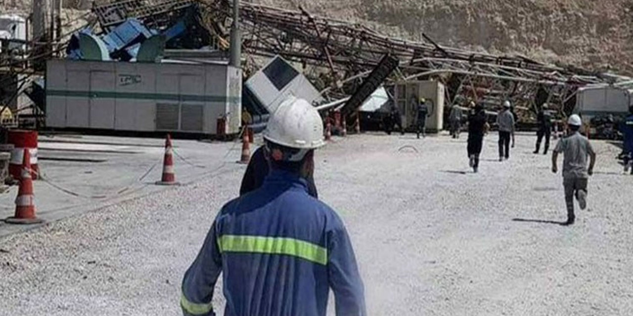 Gabar Dağı'nda sondaj kulesi devrildi, işçiler kule altında kaldı!