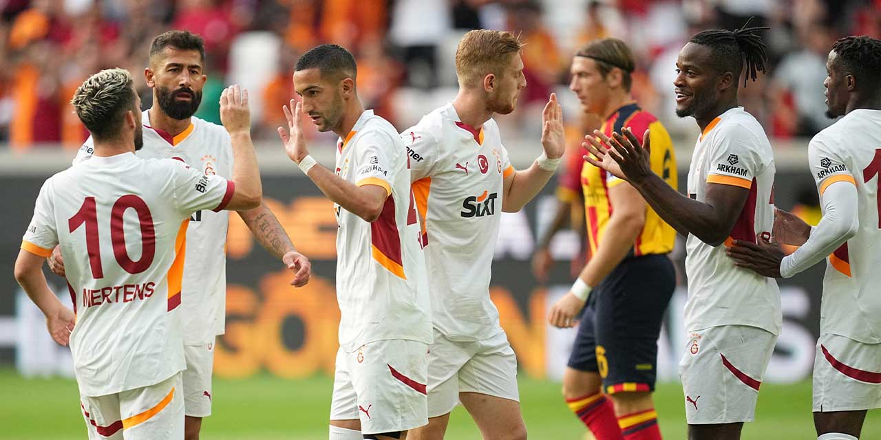 Galatasaray, as kadroyla başladığı hazırlık maçında Lecce'yi 2-1 yendi