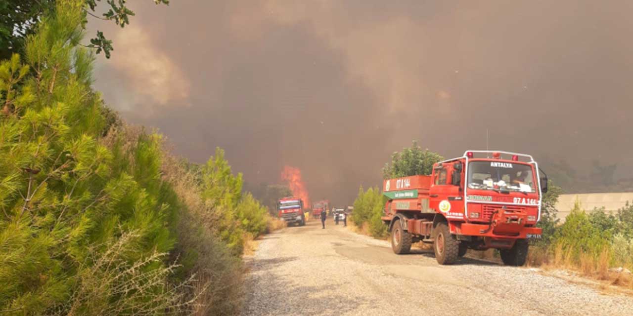 Antalya'nın Serik ilçesinde orman yangını büyüyor: Ekipler seferber oldu