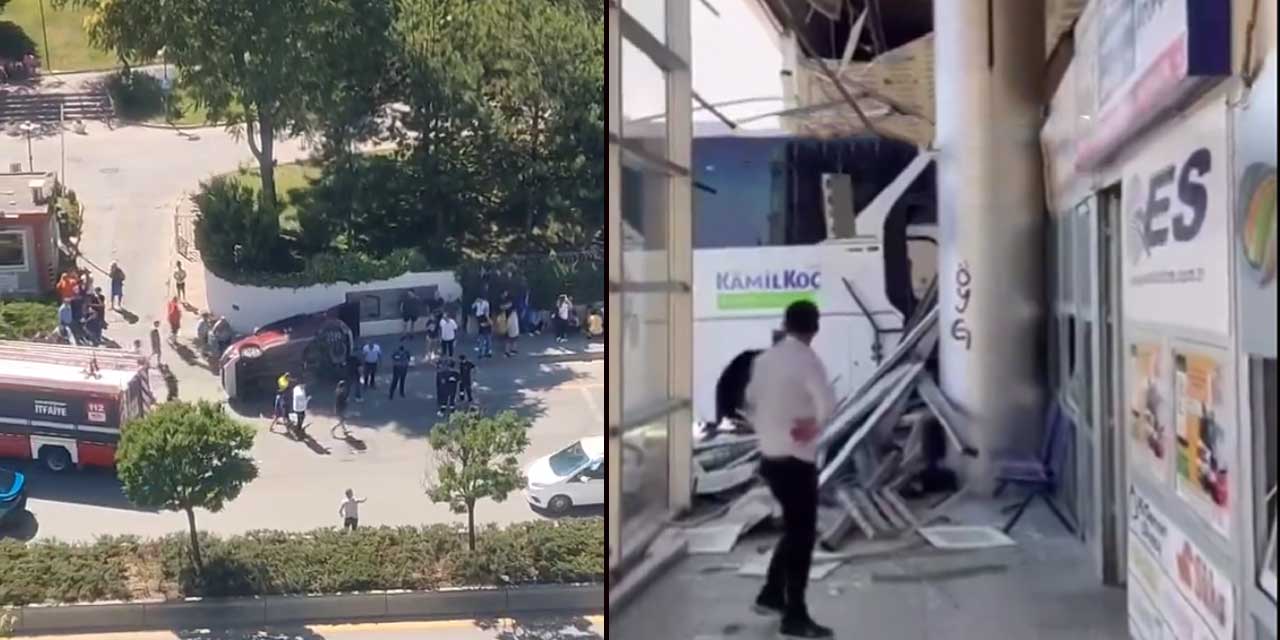 Kırıkkale'de bir otobüs otogara daldı, Yenimahalle ve Mamak'ta trafik kazaları korkuttu: 3 ayrı kazada çok sayıda yaralı var