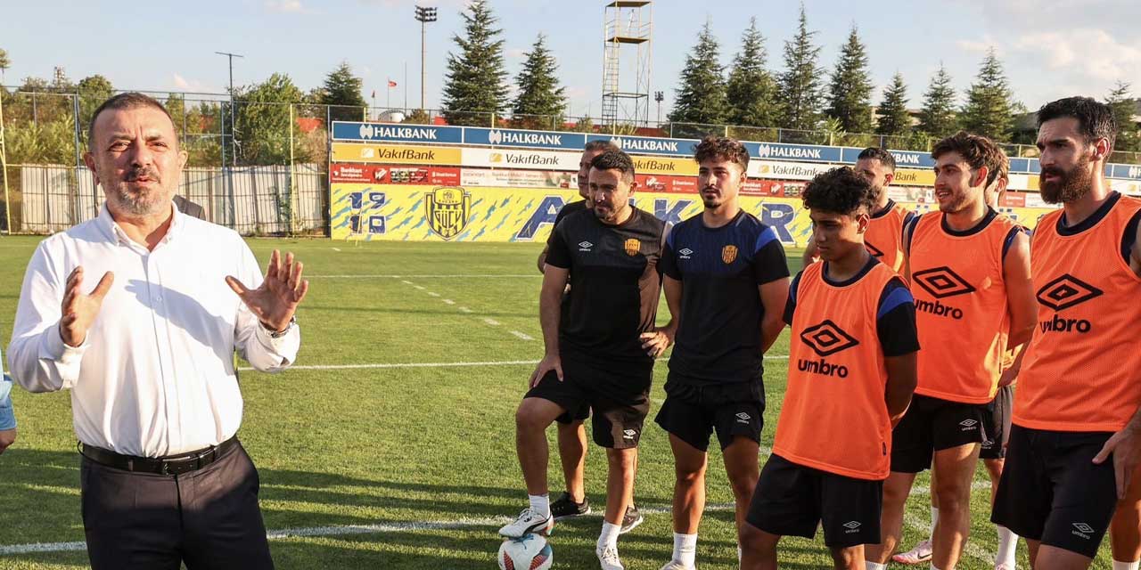 Sincan Belediye Başkanı Murat Ercan'dan Ankaragücü'ne ziyaret: "Desteğimiz ve dualarımız Ankaragücü’müzle"