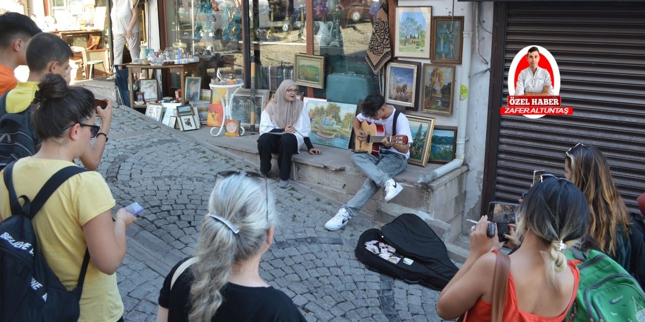 Başkent sokaklarında müzik rüzgarı!