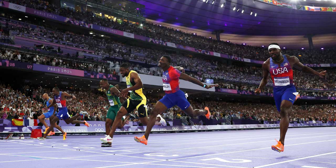 Noah Lyles, Paris 2024'te Erkekler 100 metre Olimpiyat şampiyonu oldu: Olimpiyat altını 0.004 saniye ile belirlendi