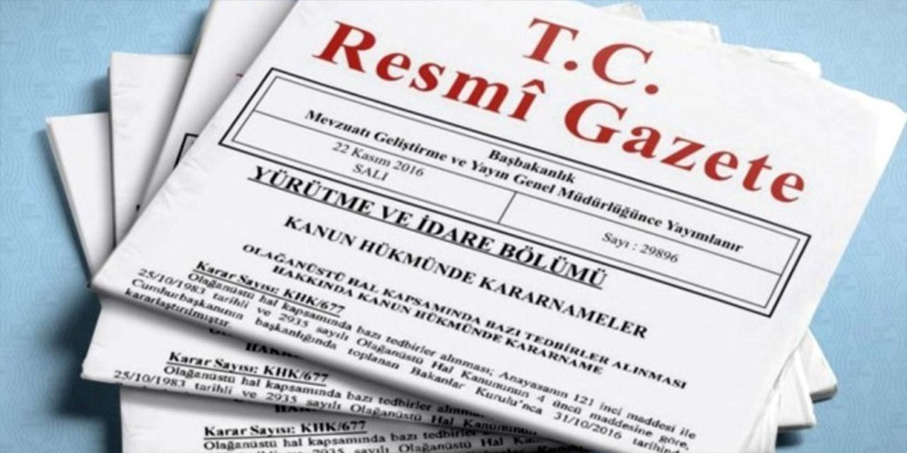 Resmi Gazete'de yayımlandı: O partinin varlığına son verildi!