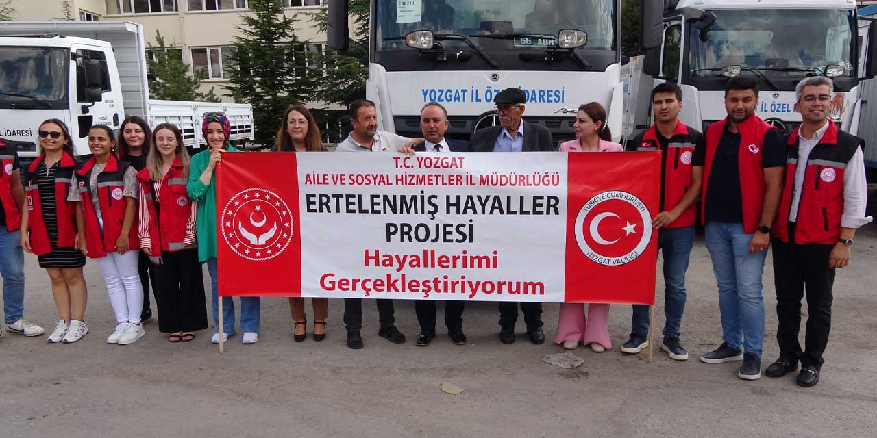 Yozgat'ta 'Ertelenmiş hayaller' gerçeğe dönüştü