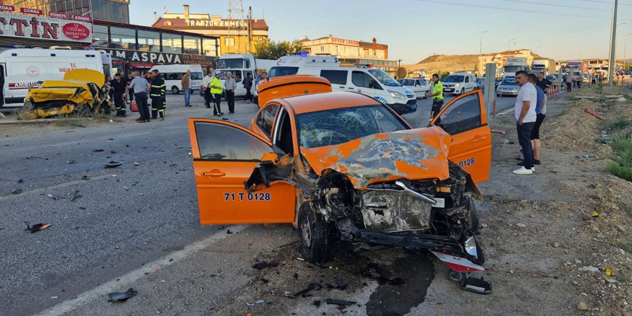 Kırıkkale-Ankara kara yolu kaza: 1ölü!