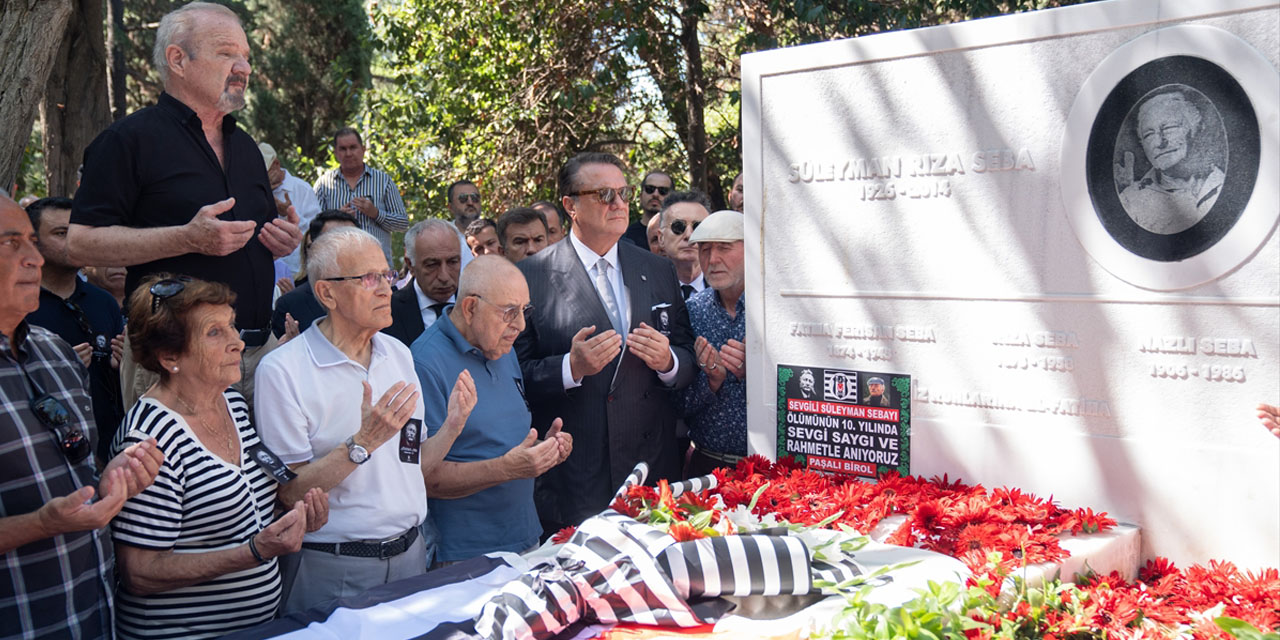 Efsane Başkan Seba, vefatının 10. yılında kabri başında anıldı