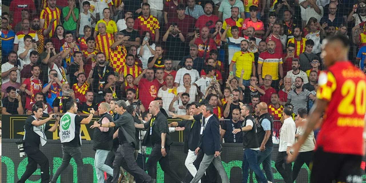 TFF'den olaylı Göztepe-Fenerbahçe maçı açıklaması!