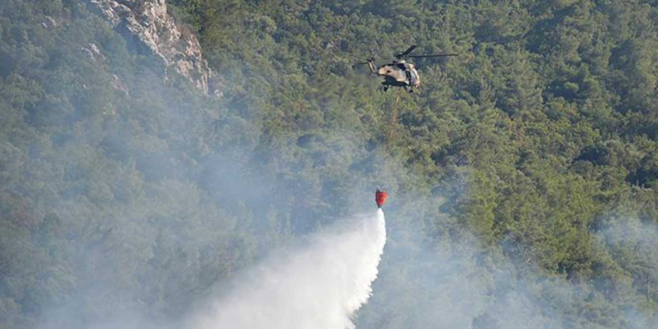 Manisa ve Uşak'ta yangınlar kontrol altında!