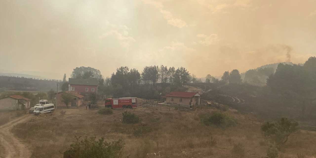 Ankara'da çıkan yangının görgü tanığı yaşadığı paniği anlattı