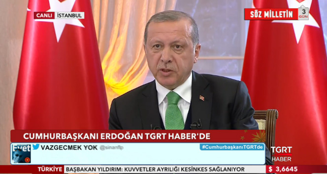 Erdoğan: 'Kılıçdaroğlu'nun korumaları darbecilerle görüşme yaptı'