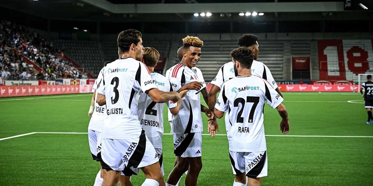 UEFA Avrupa Ligi Play-Off Turunda İsviçre'de 6 gollü maçtan Beşiktaş avantajla döndü: Lugano 3-3 Beşiktaş