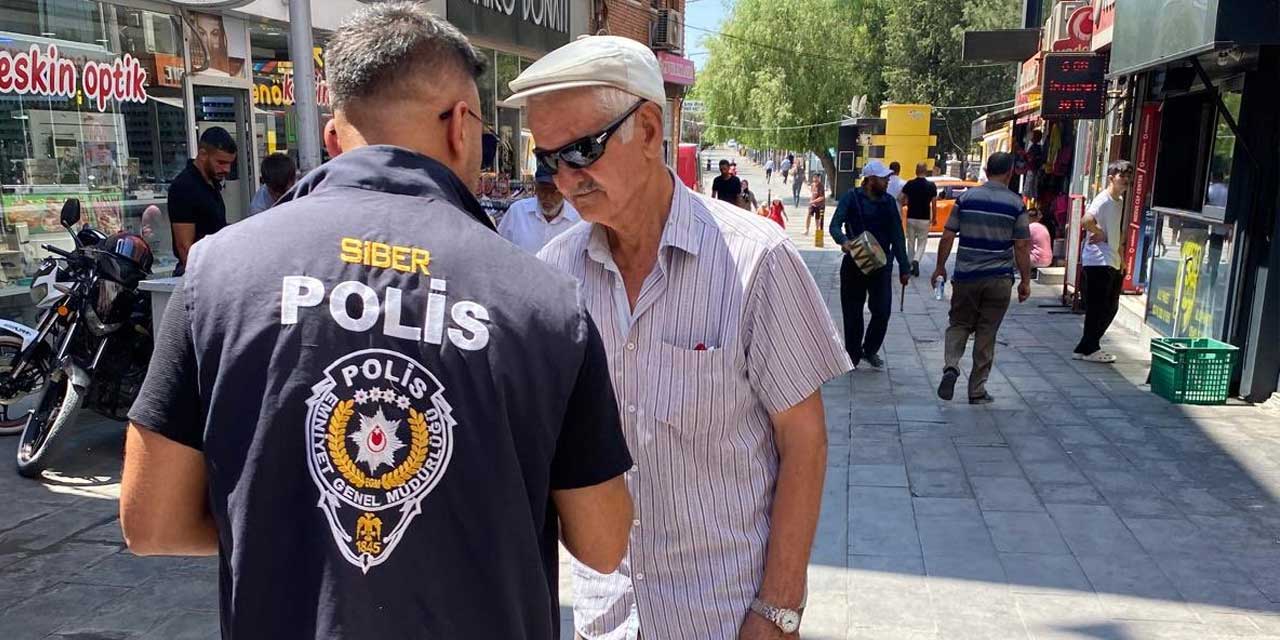 Kırıkkale’de polis ekiplerinden siber güvenlik eğitimleri