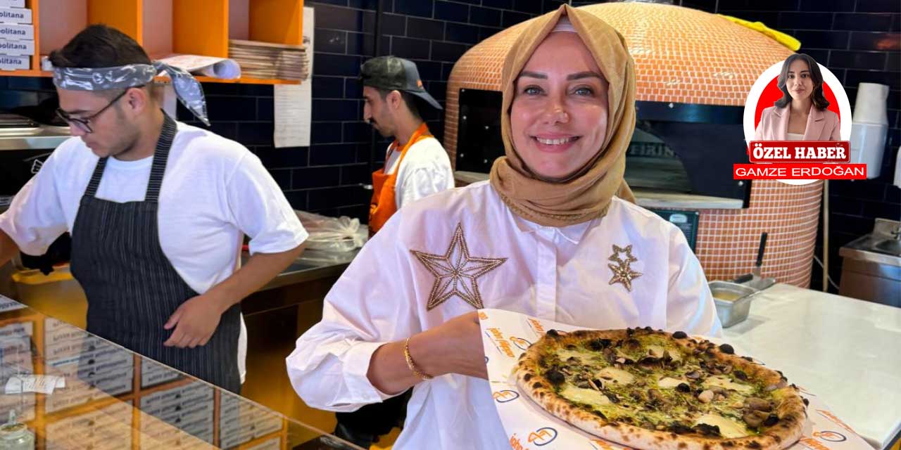 Ankaralı kadın girişimci hayallerini İtalyan pizzasıyla gerçekleştirdi