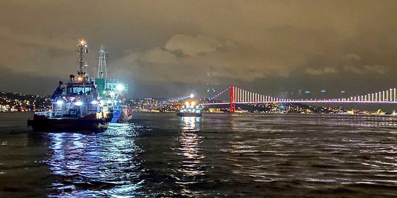 İstanbul Boğazı çift yönlü olarak trafiğe kapatıldı