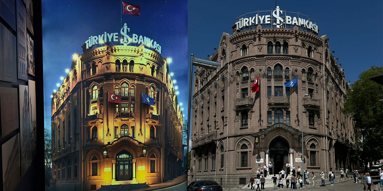 İş Bankası, 100 yıllık çalışmalarını Ankara'daki tarihi binada sergiliyor