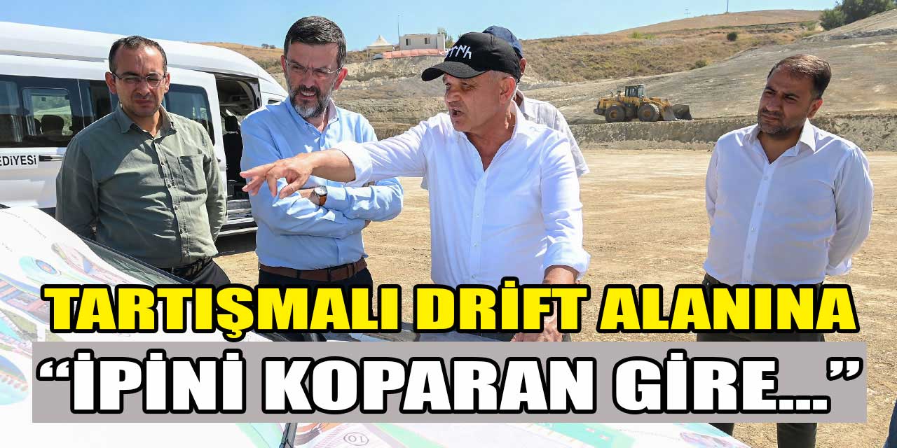 Mamak’ta tartışmalı "Drift Alanı" projesi hız kazandı