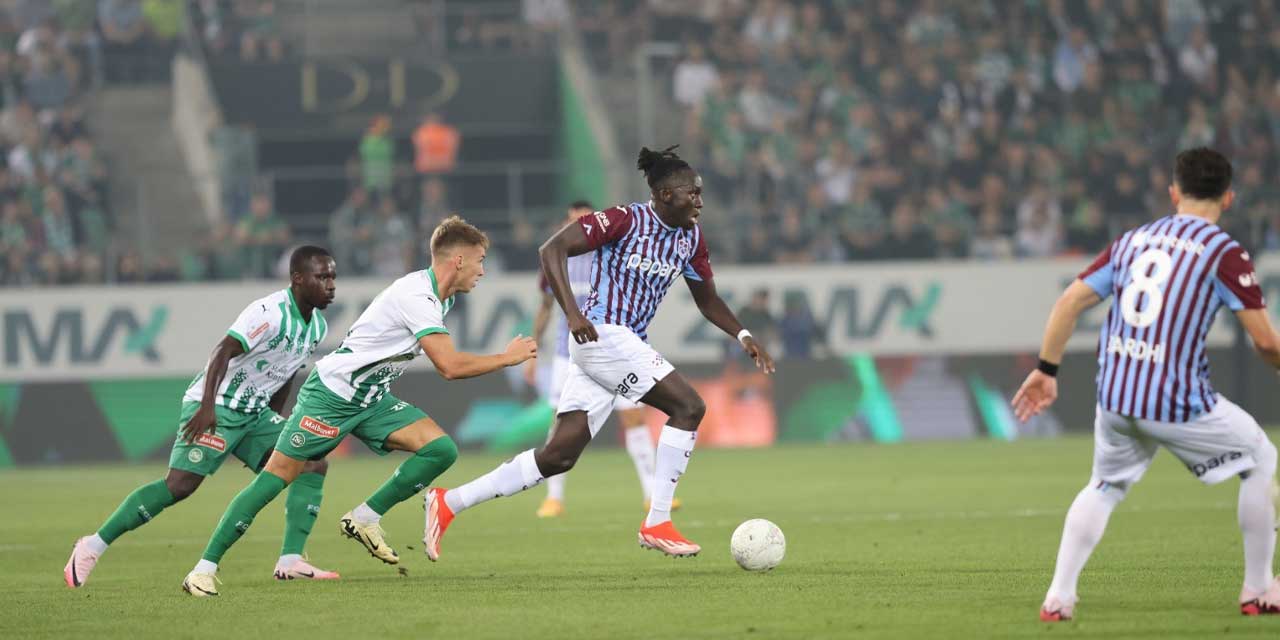 Trabzonspor 4 maçtır gol atamıyor: UEFA Konferans Ligi'ne kalmak için rakip St. Gallen