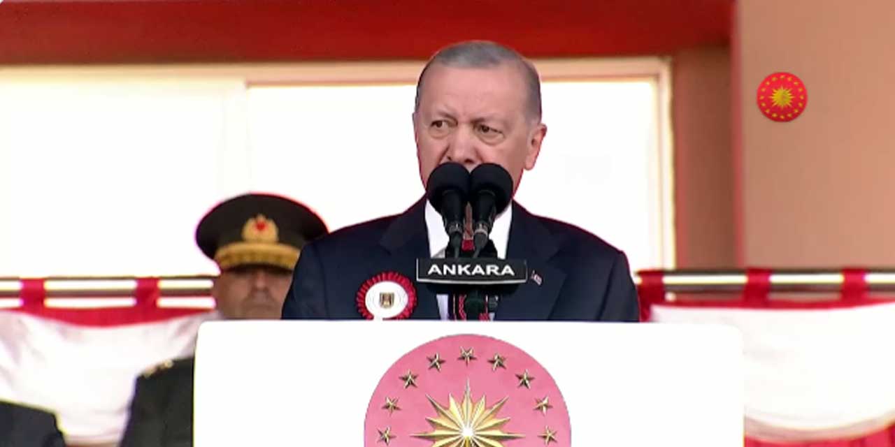 Cumhurbaşkanı Erdoğan Kara Harp Okulu Diploma Alma Töreninde konuştu: FETÖ'cülerin ordumuzda açtığı tahribatı telafi ettik