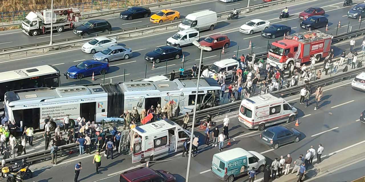 İstanbul'daki metrobüs kazası sonrası 5 kişi hakkında tutuklama talebi| Metrobüs sürücüsü "Bana bilgilendirme yapılmadı" dedi