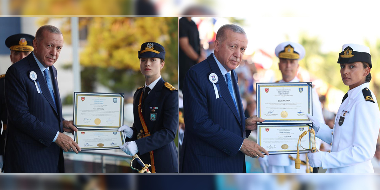 TSK tarihinde ilk: Kadın teğmenler birinci oldu