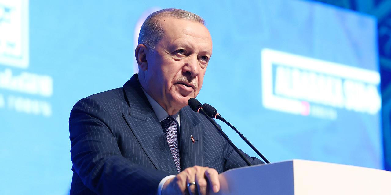 Cumhurbaşkanı Erdoğan, Haliçport Projesi açılışında konuştu