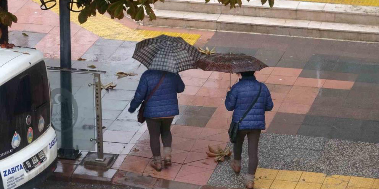 Meteorolojiden Çankırı için sağanak yağış uyarısı