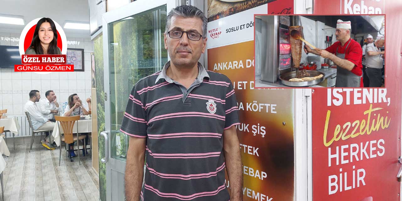 Kebapçı Süleyman Demirörs, Ankara'da 41 yıldır damaklarda tat bırakıyor