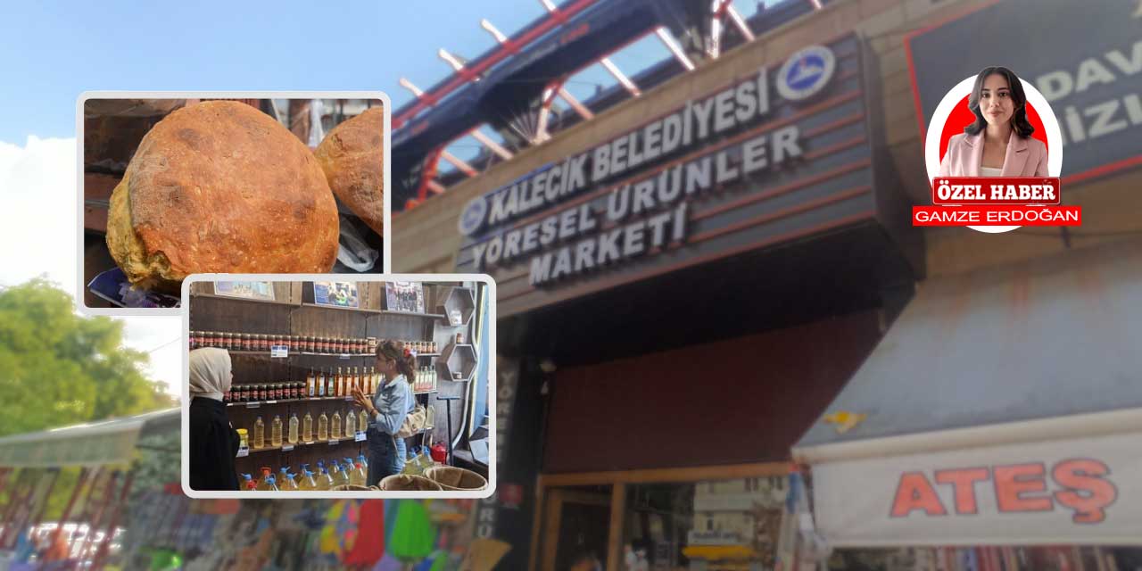 Kalecik'in meşhur ürünleri Ankara'nın merkezinde tüketiciye ulaşıyor