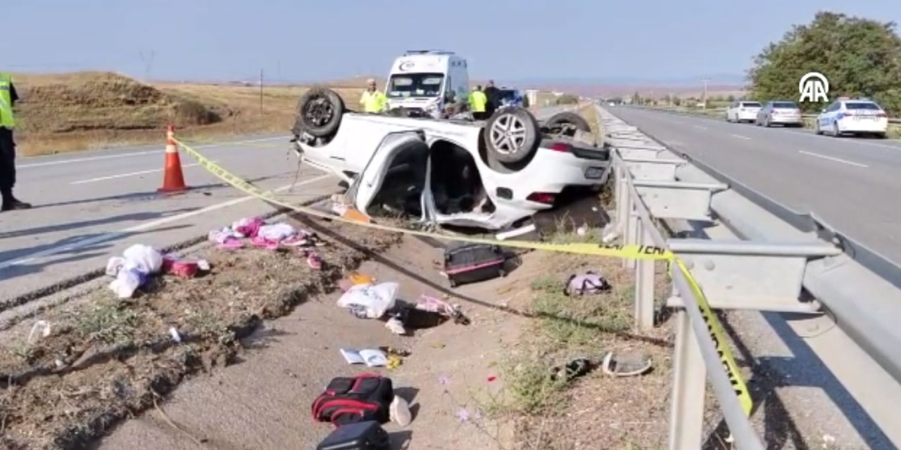 Çorum’daki trafik kazası, polis çifti yaşamdan kopardı