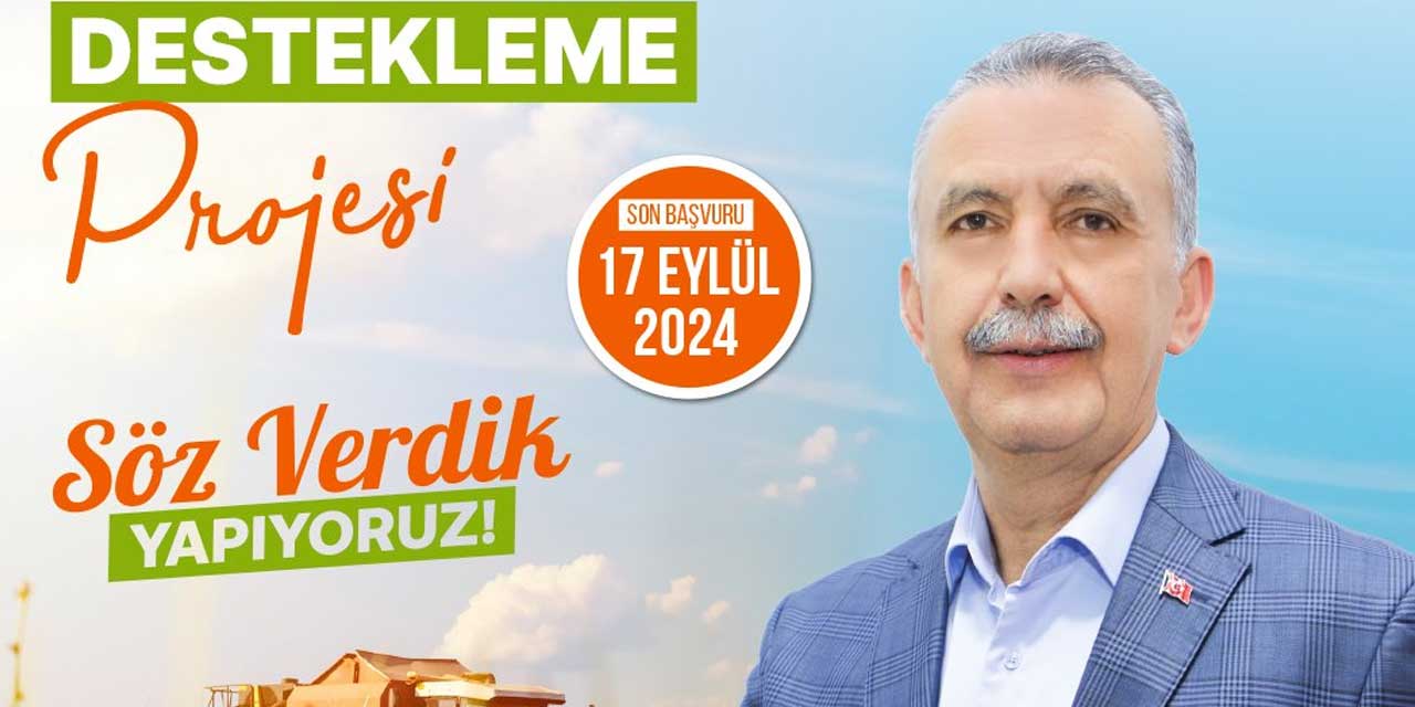 Çamlıdere Belediye Başkanı Adem Ceylan, "Söz verdik yapıyoruz" diyerek tohum desteğini duyurdu