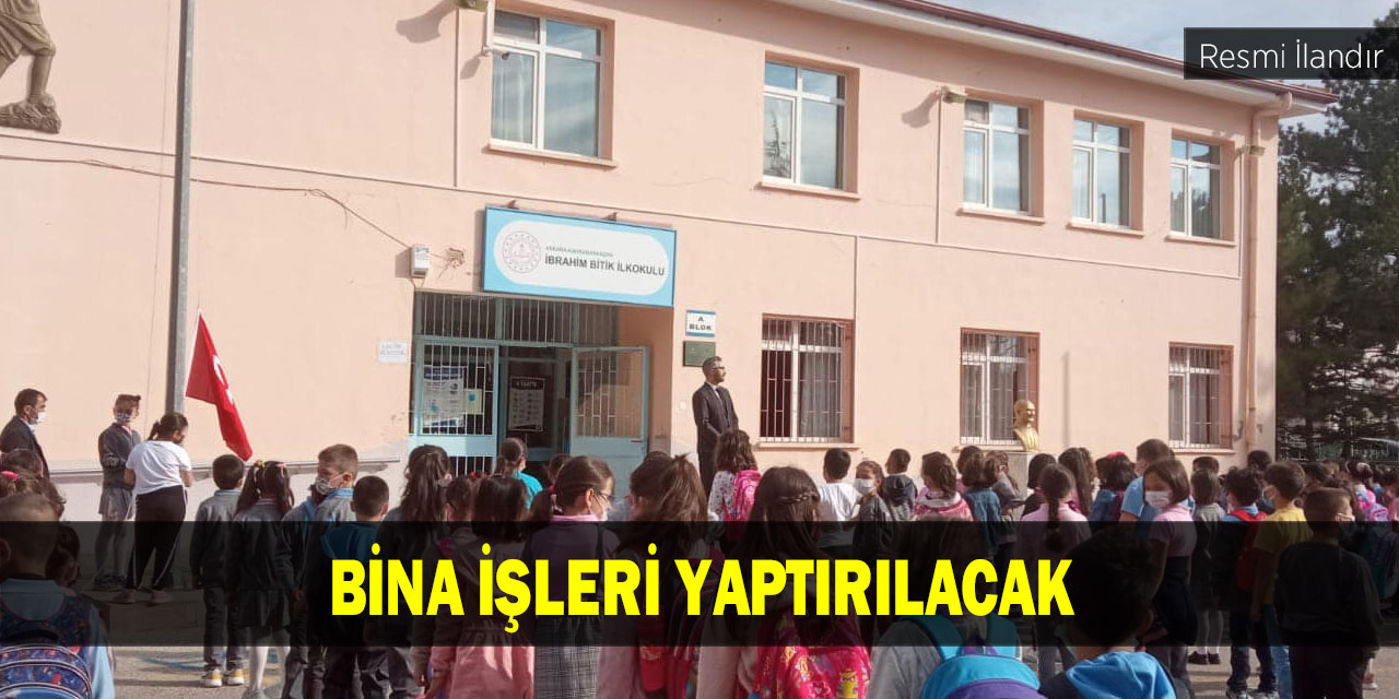 Bina işleri yaptırılacak