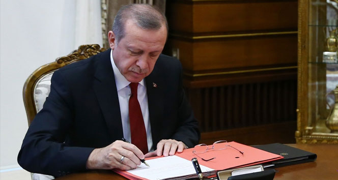 Cumhurbaşkanı Erdoğan, 3 üniversiteye rektör atadı