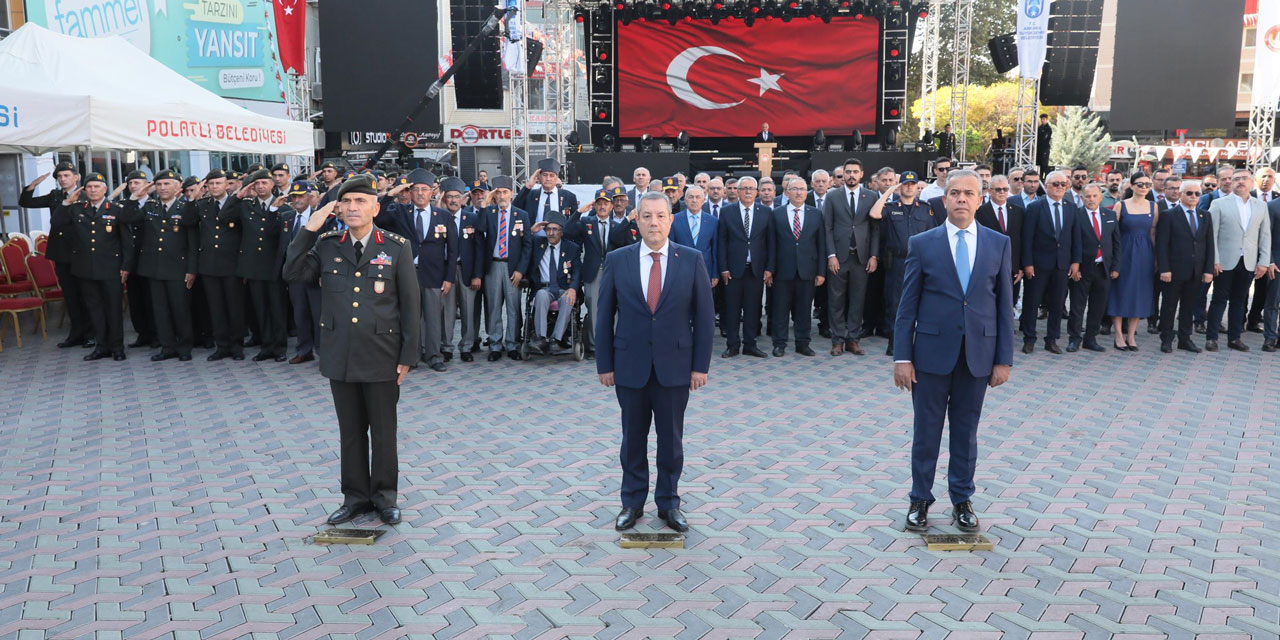 Polatlı'da Sakarya Zaferi'nin 103. yıl dönümü kutlandı