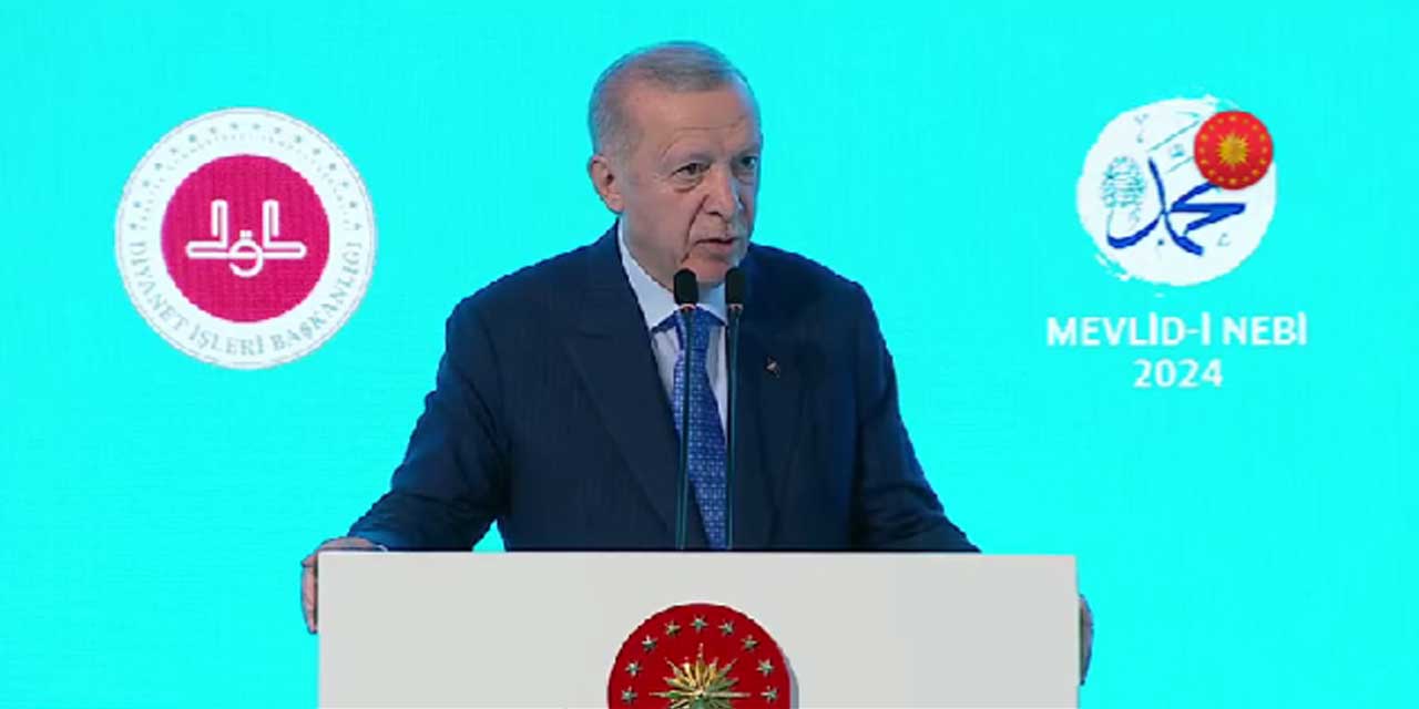 Cumhurbaşkanı Erdoğan, Mevlid-i Nebi haftası açılış programında muhalefete yüklendi: "Camilerimizi ahır yaptılar, yıktılar"