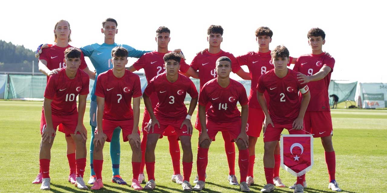 Türkiye U16 Milli Takımı, Romanya karşısında gol oldu yağdı: Türkiye 5-1 Romanya