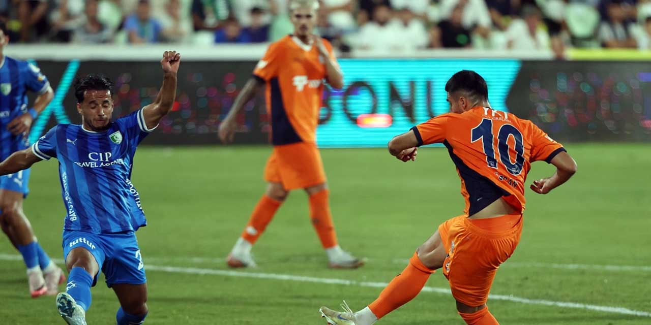 Başakşehir'in galibiyet serisi 3 maça çıktı: Bodrum FK 0-1 Başakşehir