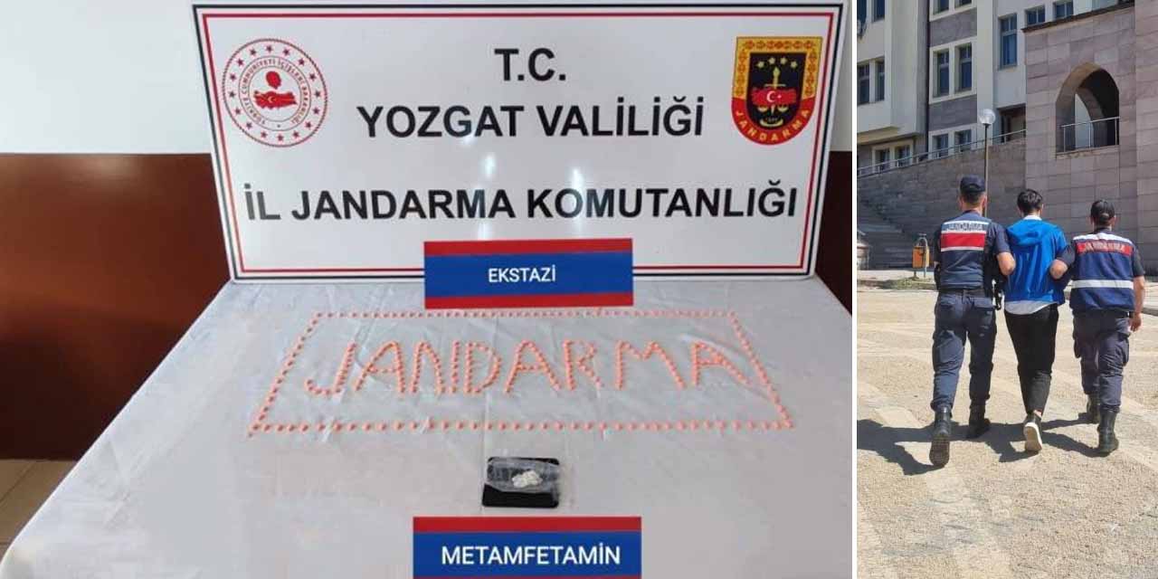 Yozgat’ta Jandarma operasyonları: Uyuşturucu haplar ve firari suçlu yakalandı