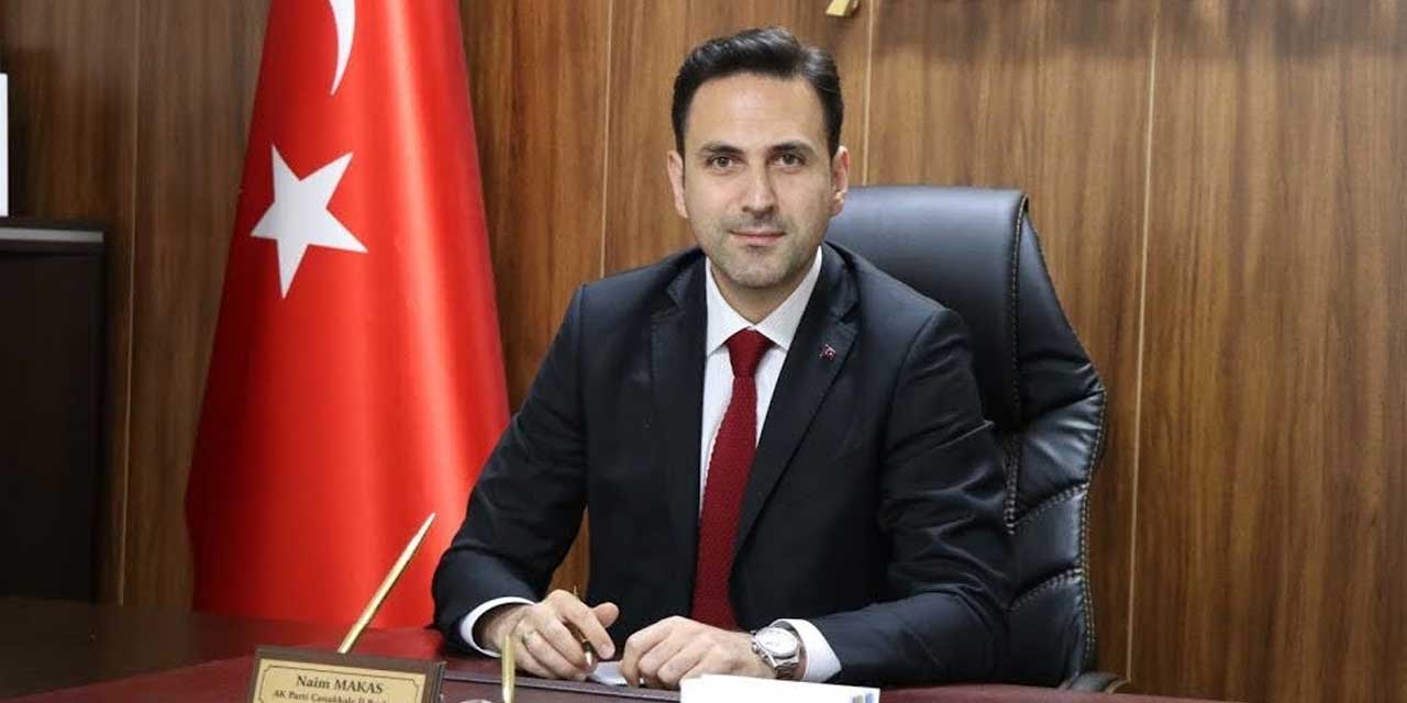 AK Parti'de istifa şoku: AK Parti Çanakkale İl Başkanı Naim Makas istifa etti