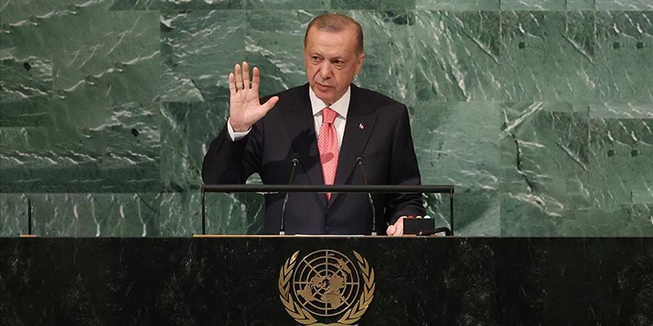 Cumhurbaşkanı Erdoğan BM kürsüsüne çıkıyor!