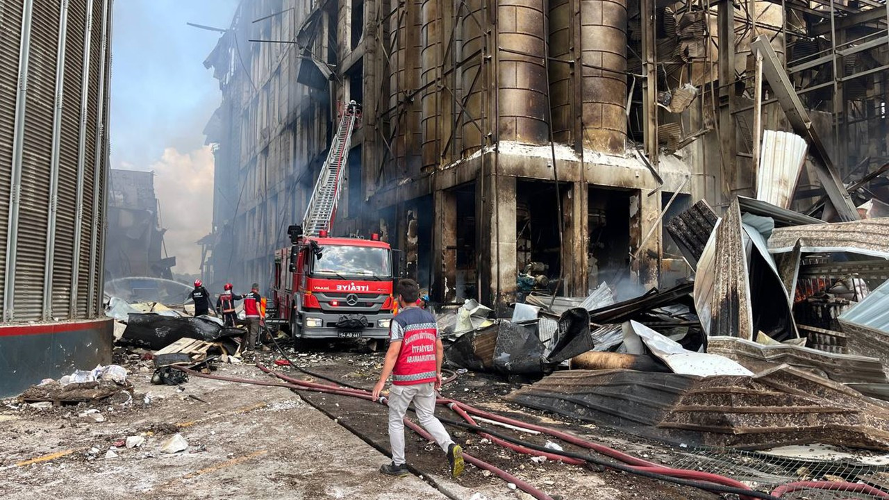 Hendek'teki fabrikada patlama sonrası gözaltılar yapıldı