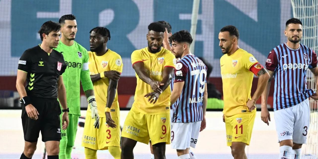 Trabzonspor ile Kayserispor puanları paylaştı