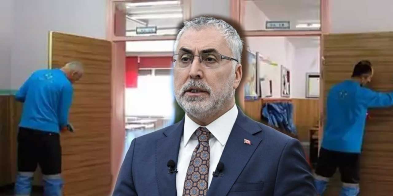 Bakan Işıkhan okullara temizlik personeli atamasını duyurdu!