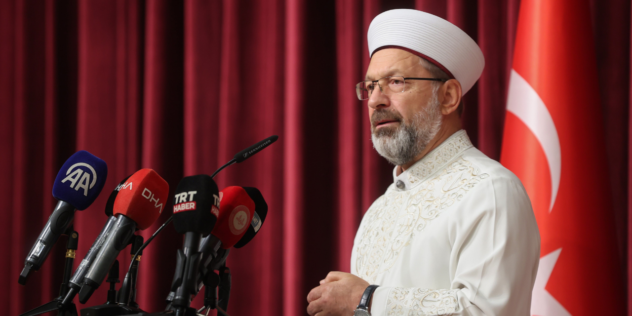 Diyanet İşleri Başkanı Erbaş: "Soykırımın tanığı olmaktan hicap duyuyoruz"