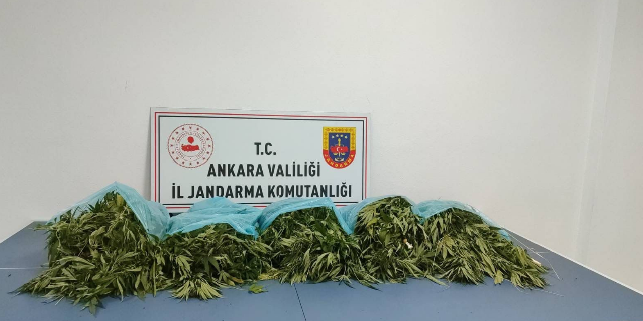 Çamlıdere'de uyuşturucu operasyonu: 25 kilogram uyuşturucu ele geçirildi