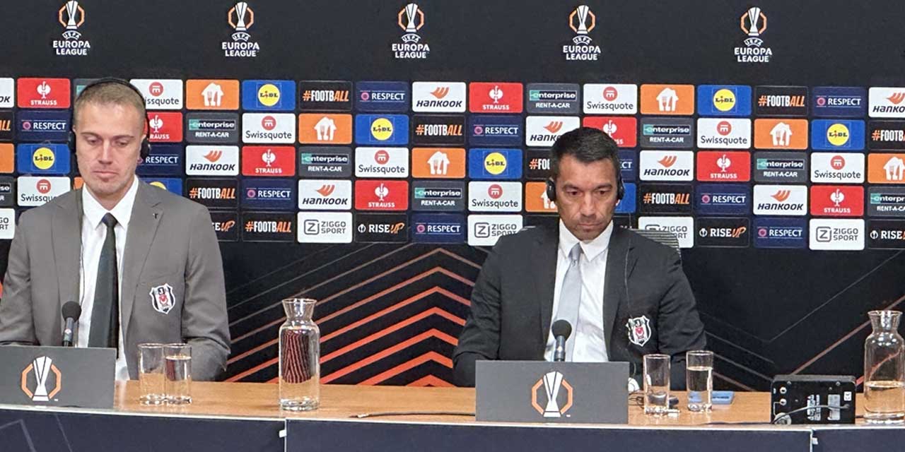 Giovanni van Bronckhorst, Ajax maçı öncesi iddialı konuştu: "Beşiktaş'ın Avrupa'daki imajını düzeltmeye çalışacağız"