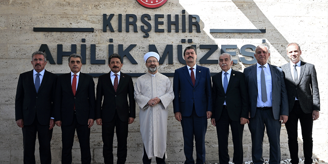 Kırşehir'de Ahilik Haftası kutlandı! Diyanet İşleri Başkanı Erbaş da kutlama törenine katıldı!